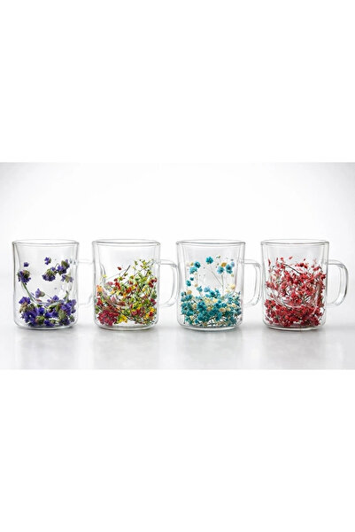 Epilons Double-walled floral mug alk4469