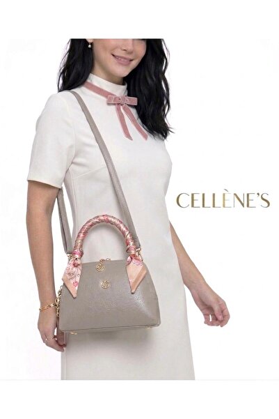 İPEK FULARLI MİNİ CROOSBODY BAG| Cellène’s