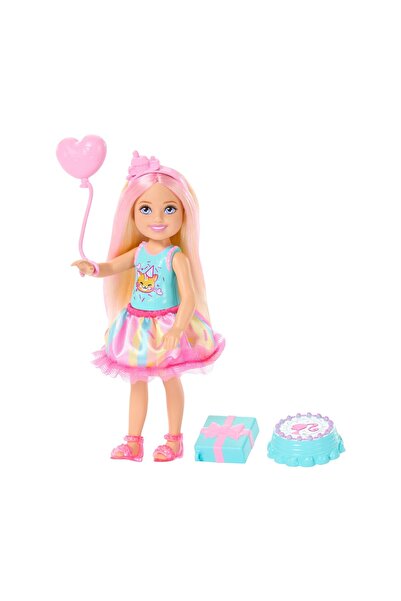 mattel Μπάρμπι Φάμιλι & Φρεντς Κλαμπ Τσέλσι Κούκλα Γενεθλίων (JJB37)