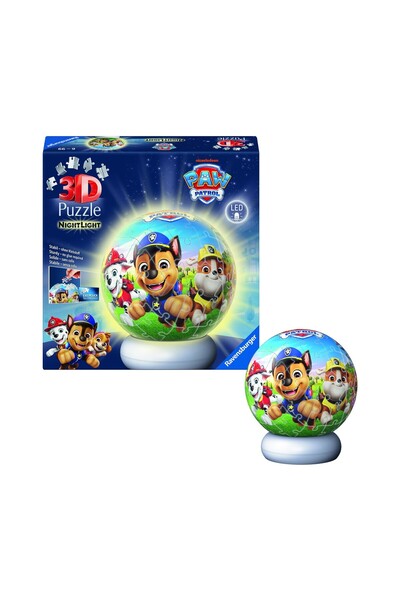 RAVENSBURGER 3D Παζλ Φωτιστικό Νυκτός Paw Patrol (12008057)