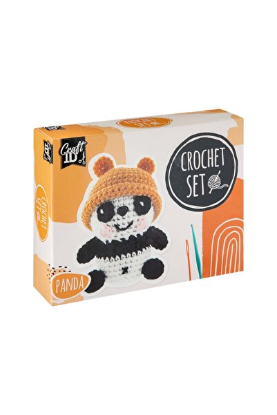 CraftID Κραφτ Άιντι Κιτ Πλεξίματος με Βελονάκι Πάντα (K-CR1703/GE)