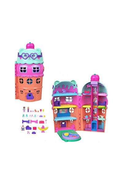 mattel Πόλι Πόκετ Πόλι Μίνι Σετ Παιχνιδιού Σπίτι Τζελάτο (JFT91)