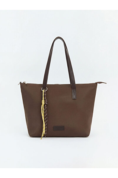 LC Waikiki Γυναικεία τσάντα ώμου Charmlı Suede Look