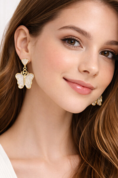 MakeWell Heart Butterfly Flower Sun Moon Star Design Dangle Earrings for Teen...