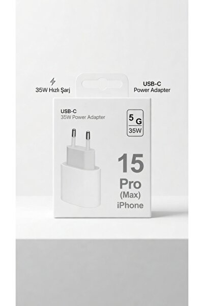 ArmoniaVital 35W Type-C Şarj Adaptörü iPhone ve Android Uyumlu Süper Hızlı Po...