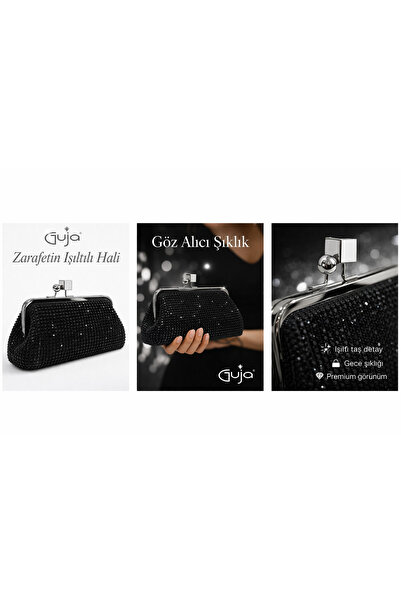 Guja 26YC2561 Τσάντα βραδινού φορέματος με πέτρες