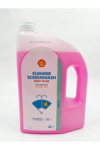 SHELL Cam Suyu Yazlık 3L