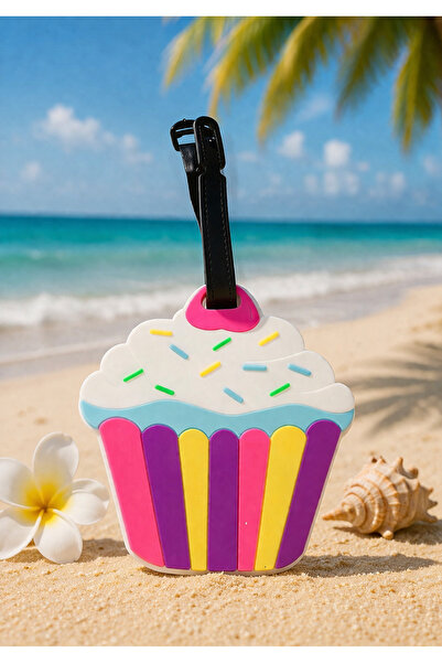 Boldy Cupcake Figured Luggage Tag -Suitcase Tag -Baggage Tag-Bag Tag-Luggage ...