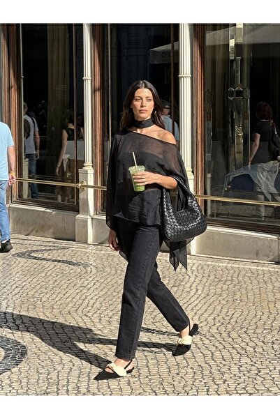 Quzu Μπλούζα με κάπα