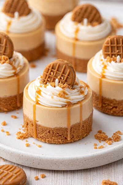 Veluna mum El Yapımı Karamel Bisküvi Mini Mum 🍮💫