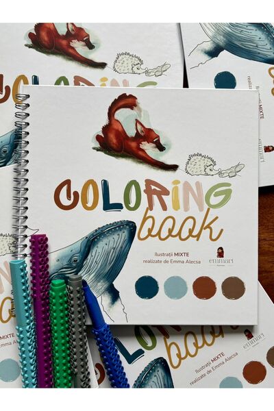 Emmart Εικονογραφημένο βιβλίο ζωγραφικής