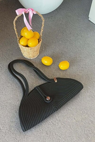 Şulemoda Giyim Χάρτινη τσάντα μαύρη