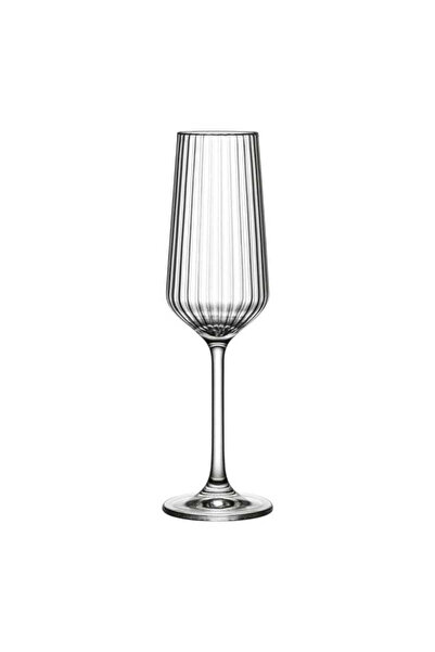 dealshopromania Set de 6 pahare de șampanie 195 ml Allegra Focus, design cu d...