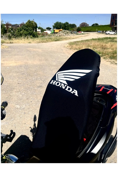 şimika tuning tuningmarketim Honda Black Combed Cotton Motorcycle Seat Cover ...