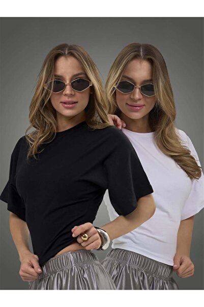 Cupla Γυναικεία μπλούζα με φαρδιά μανίκια που εφαρμόζει στη μέση, Premium, Πα...