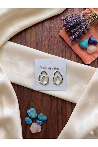 bag and shine Viona Damla Design Premium Stone Earrings