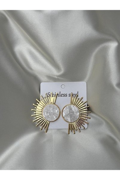 bag and shine Elora Güneş Steel Earrings