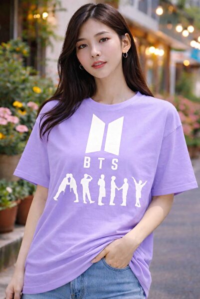 PAVRO Μπλουζάκι Oversize με στάμπα Arirang World Tour BTS