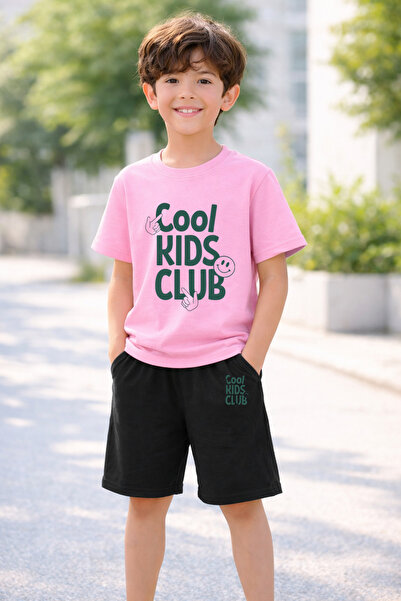 LORVEX Σετ μπλουζάκι και σορτς για αγόρια και κορίτσια, 100% βαμβάκι, καλοκαι...