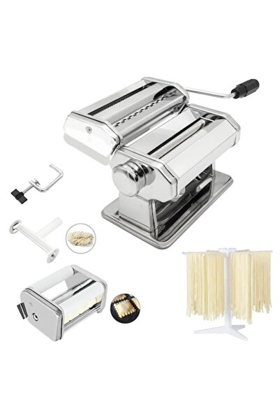 AisHa StoRe OnliNe Μηχανή Παρασκευής Ζυμαρικών με Εναλλάξιμους Κύλινδρους Κοπ...