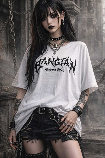 PAVRO Μπλουζάκι Oversize με στάμπα Arirang World Tour BTS