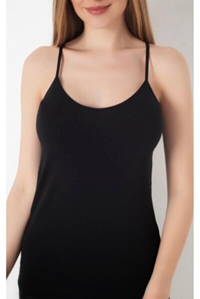 NightLove Women's Thin Strap Cotton Undershirt C801-001