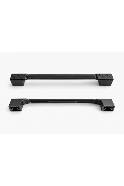 Haskan Yağız Kulp 160mm/192mm Siyah. Dolap, Çekmece ve Mobilya için