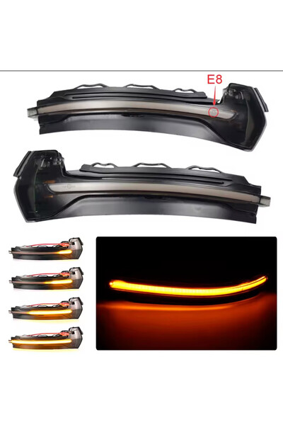 CerCip Δυναμικοί καθρέφτες με φλας AUDI A3 8V 2013-2020, S3/RS3 8V 2013-2020