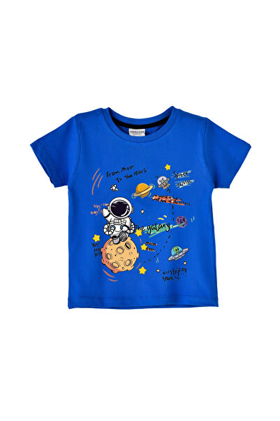 Yoo Street Galaxy Explorer Little Astronaut T-Shirt for Unisex Kids 100% Cott...
