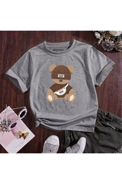 playwear Το καλύτερο μπλουζάκι Bear Bag με στάμπα, 100% βαμβακερό, με λαιμόκο...