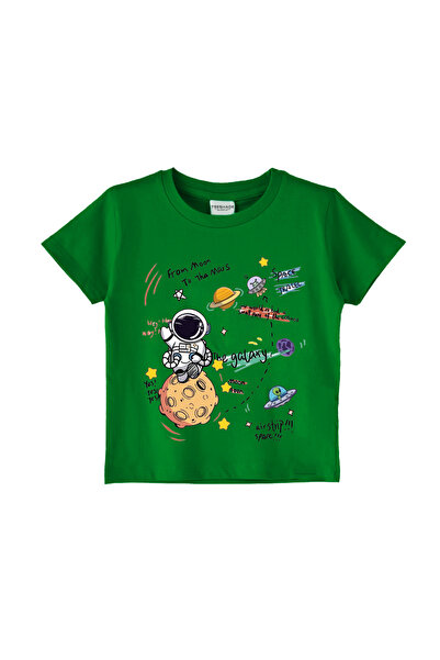 Yoo Street Galaxy Explorer Little Astronaut T-Shirt for Unisex Kids 100% Cott...