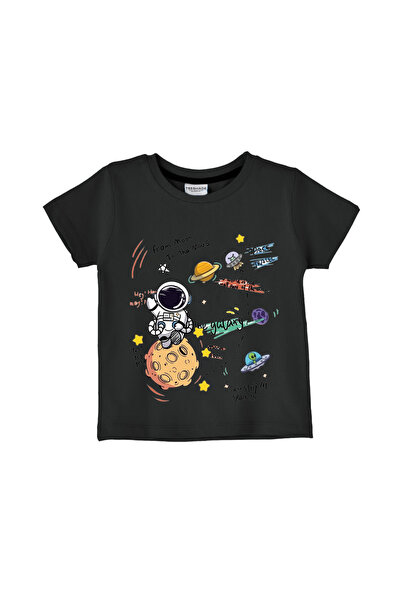 Yoo Street Galaxy Explorer Little Astronaut T-Shirt for Unisex Kids 100% Cott...