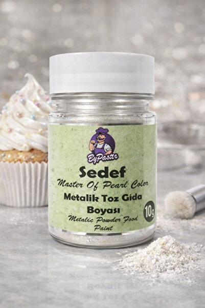 By Paster Yenilebilir Metalik Toz Gıda Boyası 10 Gr