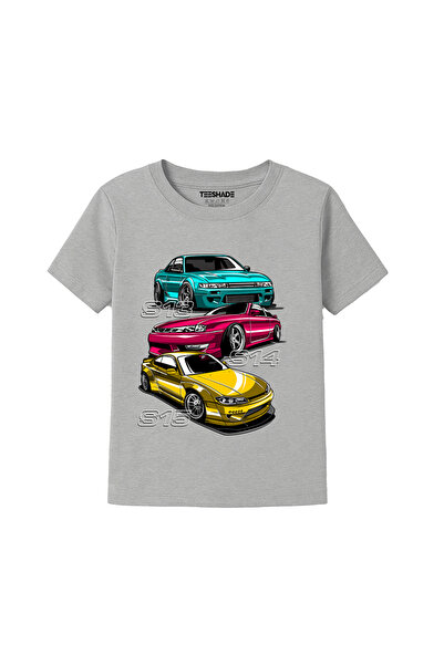 Yoo Street Cars Gt T-Shirt for Unisex Kids – 100% Cotton Multiple Colors – Si...
