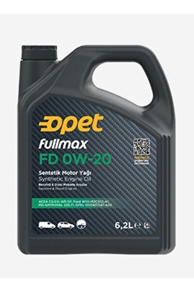 opet FullMax FD 0W-20 Motor Yağı 6,2L Tam Sentetik
