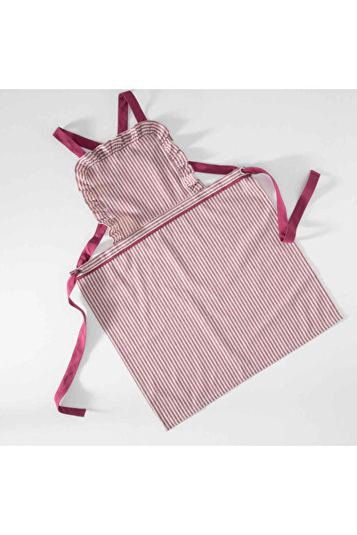Linens Frill Mutfak Önlüğü Mürdüm