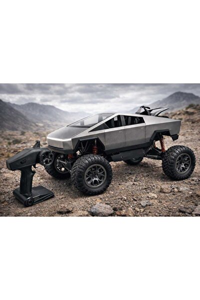 HAYALBAHÇESİ Dev Büyük Boy 4x4 Cybertruck Rc Kumandalı Uzaktan Kumandalı Arab...
