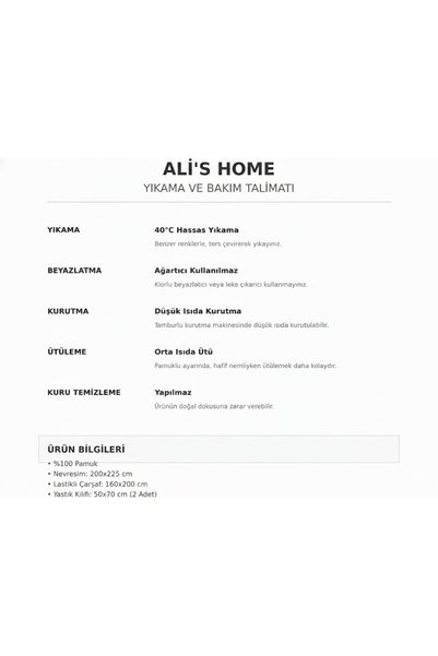 Alisy Home Fitted Sheet 100% Cotton 4 Layers Muslin Double Sheet Set