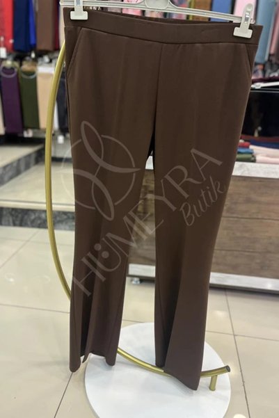 HUMEYRA Krep Kumaş İspanyol Paça Pantolon