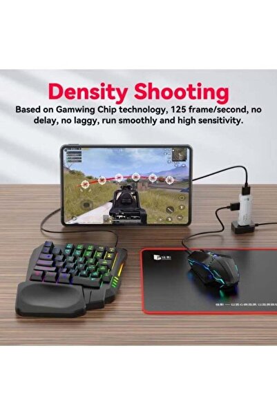 URBAN BUYERS X8 Pro 5-in-1 Gaming Combo Keyboard & Mouse Set