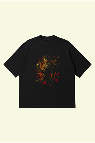PURE POWER Ghost of Tshuima Boxy Fit Oversize Unisex 100% Cotton Tshirt – Pri...