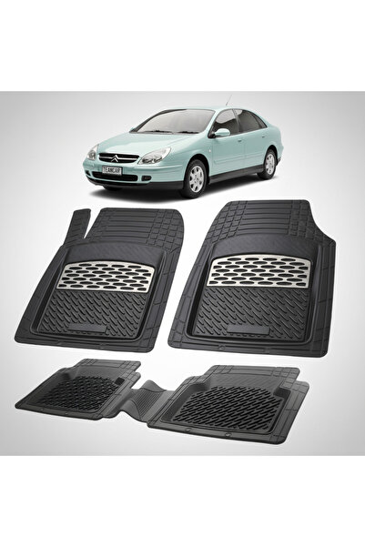 TEAMCAR Πατάκια Μοκέτας Citroen C5 Sedan Συμβατά με Facelift 2001-2004 |   Ασήμι