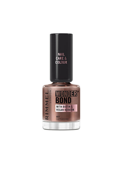 RIMMEL LONDON Wonder'bond Nagellack Nr. 007-cappuccino 8 ml