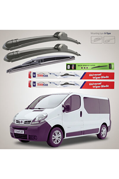 TEAMCAR Nissan Primastar X83 Autobuz L1H1 (2001–2006) Lame ștergătoare plate ...