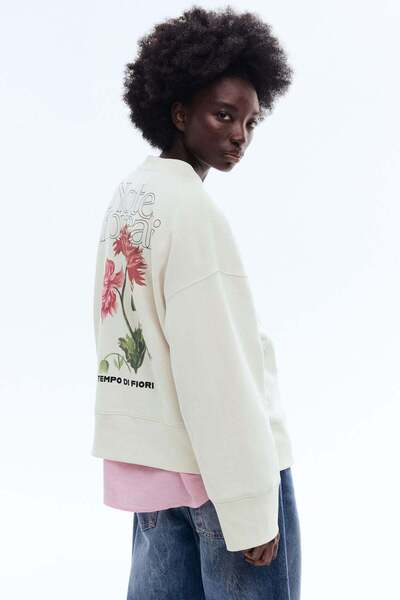 H&M Printed sweatshirt