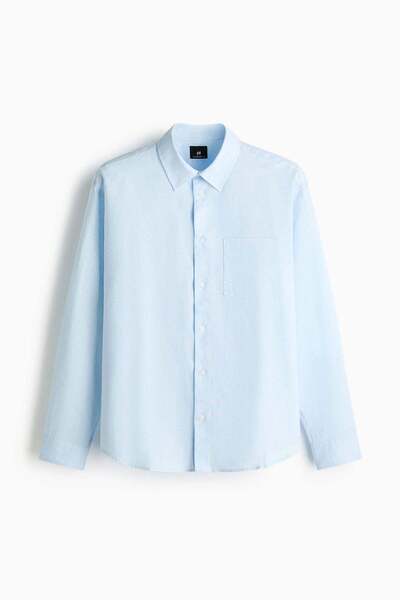 H&M Relaxed Fit Linen-blend shirt