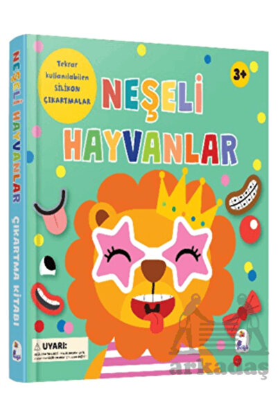 İndigo Çocuk Cheerful Animals - with Silicone Stickers