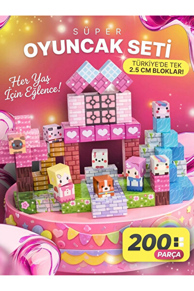 magnetcraft Manyetik Masal Seti - 200 Parça