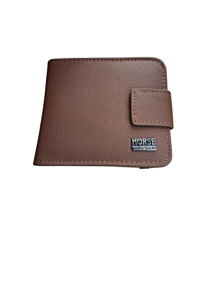 FARA Men's brown genuine leather wallet