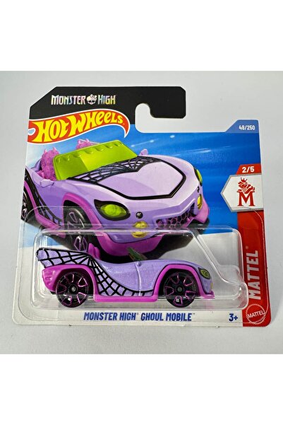 HOT WHEELS Regular MONSTER HIGH Ghoul Mobile 1:64 Model Araba